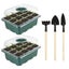 2PCS 12cell Garden Plant Grow Box Seedling Tray Nursery Pots Seedling S Carousel 1