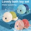 3pcs Baby Bath Toys, Cute Swimming Turtle Toys for Boys Girls,Grasping/ Carousel 3