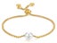 Bracelet Stainless Steel Pearl Bracelet Gold Color Adjustment Size Carousel 1