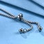 Bracelet Stainless Steel Pearl Bracelet Steel Color Adjustment Size Carousel 3