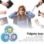 Rotating Bean Cube Stress and Anxiety Relief Magic Cube Fidget Toy Hand Carousel 8