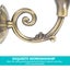 2 x Crystal Curtain Hooks Wall Clear Glass Hook Back Metal Tie Back Hooks Carousel 11