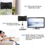 TV Antenna 980 Miles Range Signal Booster Amplifier HD TV Home Indoor Carousel 3