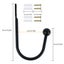 Curtain Tie Backs Hooks Curtain Buckle Heavy Curtain Hook U-shaped Curt Carousel 5