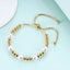 Bracelet Stainless Steel Pearls Bracelet Gold Color Adjustment Size 16-26cm Carousel 2