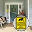 3PC Large Waterproof CCTV Sticker Carousel 2
