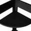 Levede 5 Tier Corner Shelf Wooden Storage Home Display Rack Plant Stand Black Carousel 4
