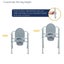 BRAND NEW 3-in-1 Foldable Commode Chair ( BA819 ) Carousel 4