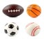4 Balls for Kids - Foam Sports Ball Carousel 6