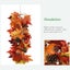 Artificial Maple Leaf Wall Hanging Fall Harvest Decoration Hanging Vine Carousel 7