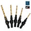 NEW new 5Pcs Tapered Countersink Bit M2 Drill Bits Sets *Clearance* Carousel 6