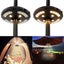 Patio Umbrella Lights LED Parasol Lights Outdoor 3 Level Dimming Umbrel Carousel 4