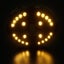 Patio Umbrella Lights LED Parasol Lights Outdoor 3 Level Dimming Umbrel Carousel 9