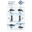 RC Mini Submarine RC Boat Model 6 Channels Boat Under Water Pigboat Carousel 6