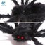 Deago Halloween Giant Spider 4.1ft, Outdoor Halloween Decorations Large Fake Hai Carousel 8