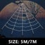 Giant Spider Web Halloween Spider Web Decoration, Super Stretch Cobweb, Carousel 3