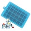 Silicone 24-Cavity Ice Cube Tray Carousel 1