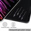iPad Pro 12.9" Case (6th Gen 2022) - Slim Smart Cover with Pencil Holder & Stand Carousel 9