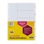 Marbig indices & dividers 1-5 tab pp a4 white Carousel 1