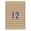 Avery Label L7145 Wrapround Kraft Inkjet 190x16mm 12up 15 Sheets Laser Carousel 4
