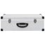 vidaXL CD Case for 80 CDs Aluminium ABS Silver Carousel 3