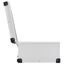 vidaXL CD Case for 80 CDs Aluminium ABS Silver Carousel 6