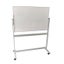 Quartet penrite slimline magnetic whiteboard premium mobile 1800 x 1200mm Carousel 1