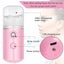 4 Pieces Nano Sprayer Nano Face Portable Mini Face Mist Handy Sprayer Atomizing Carousel 4