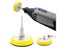2inches Mix Grit Sander Disc 3mm Shank Sanding Polish Polishing Pad Backer Carousel 4
