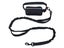 Waist Bag and Adjustable Pet Dog Leash Set for Jogging Running Walking Black Carousel 1