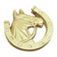 Superior Brass Door Horse Knocker 125mm Polished Brass 3037 Carousel 1