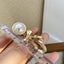 Vintage No-pierced Palace Treasure Tassel Ear Clip Earring Ancient Color Glass Carousel 5