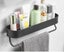 Bathroom Caddy with Towel Rail 50cm New Carousel 1