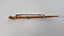 A Rare 1920's 9ct Gold Turquoise Dance Card Propelling Pencil Brooch/Pendant Carousel 3
