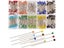 100Pcs/Box 38mm Sewing Pins Glass Ball Multicolor Head Pins Straight Quilting Carousel 2