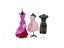 Mannequin Hollow Model Hanger Stand Doll Girl Fantasy Doll Clothes Dress Carousel 7