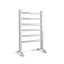Electric Heated Towel Rail Aluminium Finish Carousel 1