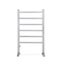 Electric Heated Towel Rail Aluminium Finish Carousel 2