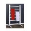 Electric Heated Towel Rail Aluminium Finish Carousel 3