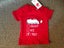 sz 000 NAUGHTY, NICE, OR I TRIED red t shirt - CHRISTMAS CUTE! Carousel 1