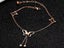 Anklet Butterfly Tassel Stainless Steel 18K Rose Gold Plated Anklet Carousel 3