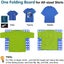 Brand New Laundry baskets Folding Board Clothes Stacking Storage*Hot SALE Carousel 12