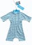 Sposh UV Sunsuit Turquoise quad 3 - 4 years Brand New Carousel 1