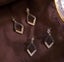 $1 reserve Gorgeous diamond shape crystal earrings Carousel 6
