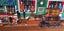 Vintage Charles Wysocki Needlepoint Carousel 4