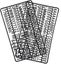 3/4 Inch Letters For Letter Boards,300 Pieces Including Letters Carousel 1