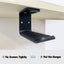 Headphones Hook Mount, Under Desk Space Saving Headset Holder Carousel 4