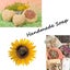Handmade Soap Mould Sun Flower Shaped, Non-stick Silicone Molds Dishwasher Safe Carousel 3