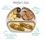 Infant Feeding Bowls-divided Food-grade Silicone Suction Plate For Weaning Babie Carousel 4