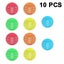 10-pack Urinal Screen & Deodorizer - Urinal Screen, Strong Fragrance, Less Splas Carousel 1
